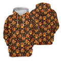Thanksgiving Turkey Medallion Golf Shirt, Mens Golf Polo, Funny Mens Golf Shirts
