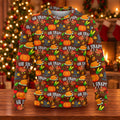 Ugly Christmas Sweater Thanksgiving Oh Snap, Ugly Sweater Party, Christmas Golf Gift