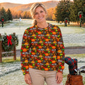 Ugly Christmas Sweater Thanksgiving Oh Snap, Ugly Sweater Party, Christmas Golf Gift