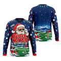 Better Not Putt Santa Christmas Golf Shirt, Golf Shirts For Men, Mens Golf Apparel