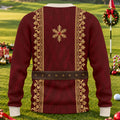 Ugly Christmas Sweater Vintage Tapestry, Ugly Sweater Party, Christmas Golf Gift