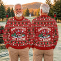 Ugly Christmas Sweater Swinging In The Snow, Ugly Sweater Party, Golf Lover Gifts