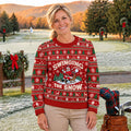 Ugly Christmas Sweater Swinging In The Snow, Ugly Sweater Party, Golf Lover Gifts