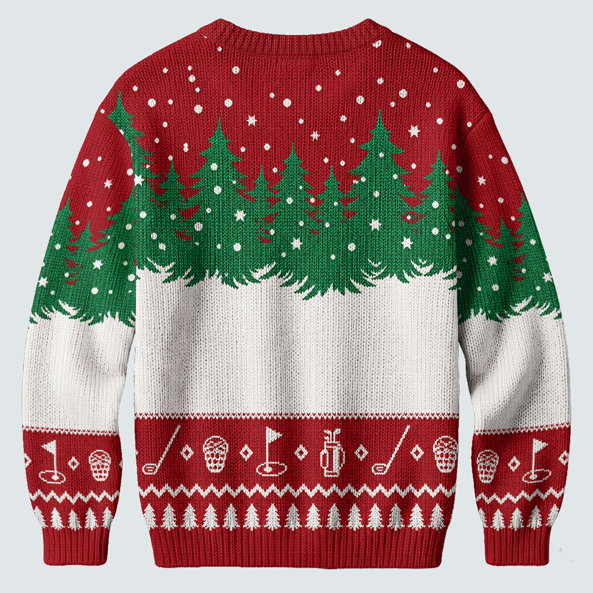 Ugly Christmas Sweater Ho Ho Ho Hole In One, Ugly Sweater Party, Funny Xmas Gift