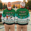 Ugly Christmas Sweater Santa Hole In One, Ugly Sweater Party, Christmas Sweater Gift