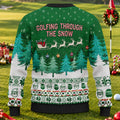 Ugly Christmas Sweater Santa Hole In One, Ugly Sweater Party, Christmas Sweater Gift