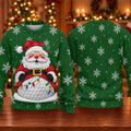 Ugly Christmas Sweater Santa Golf Ball Snowman, Ugly Sweater Party, Christmas Gifts