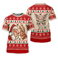Santa Reindeer Christmas Golf Shirt, Golf Shirts For Women, Womens Golf Clothing