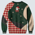Santa Hat Goose Golfer Ugly Christmas Sweater, Funny Holiday Sweater, Christmas Gifts