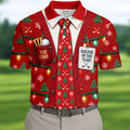 Golfer Of The Year Tie Christmas Golf Shirt, Golf Shirts For Men, Mens Golf Clothing
