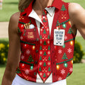 Golfer Of The Year Tie Christmas Golf Shirt, Womens Golf Apparel, Ladies Golf Apparel