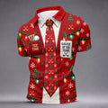 Golfer Of The Year Tie Christmas Golf Shirt, Golf Shirts For Men, Mens Golf Clothing