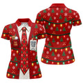 Golfer Of The Year Tie Christmas Golf Shirt, Womens Golf Apparel, Ladies Golf Apparel