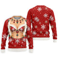 Jeweled Glitter Bra Christmas Golf Shirt, Golf Polo For Men, Mens Holiday Golf Shirts
