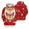 Jeweled Glitter Bra Christmas Golf Shirt, Womens Golf Apparel, Golf Shirts For Women