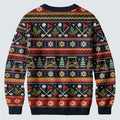 Ho Ho Hole In One Santa Ugly Christmas Sweater, Golf Lover Gifts, Christmas Gifts
