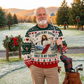 Jesus Savior Golf Therapy Ugly Christmas Sweater, Ugly Sweater Party, Funny Xmas Gift