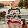 Jesus Savior Golf Therapy Ugly Christmas Sweater, Ugly Sweater Party, Funny Xmas Gift