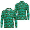 Tinsel Garland Ornaments Christmas Golf Shirt, Golf Gifts For Men, Mens Golf Clothing