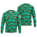 Tinsel Garland Ornaments Christmas Golf Shirt, Golf Gifts For Men, Mens Golf Clothing