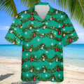 Tinsel Garland Ornaments Christmas Golf Shirt, Golf Gifts For Men, Mens Golf Clothing
