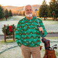 Tinsel Garland Ornaments Ugly Christmas Sweater, Christmas Golf Gift, Christmas Gifts