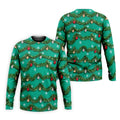 Tinsel Garland Ornaments Christmas Golf Shirt, Golf Gifts For Men, Mens Golf Clothing
