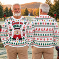 Jingle My Bells Pants Down Ugly Christmas Sweater, Funny Xmas Gift, Christmas Gifts