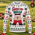 Jingle My Bells Pants Down Ugly Christmas Sweater, Funny Xmas Gift, Christmas Gifts