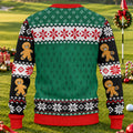 Oh Snap Gingerbread Ugly Christmas Sweater, Holiday Party Sweater, Ugly Sweater Party