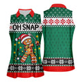 Oh Snap Gingerbread Christmas Golf Shirt, Golf Gifts For Women, Ladies Golf Tops
