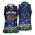 Fore Jesus Eagle Flag Christmas Golf Shirt, Womens Golf Clothing, Womens Golf Apparel