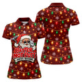 Better Not Putt Santa Christmas Golf Shirt, Golf Shirts For Women, Ladies Golf Shirts