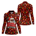 Better Not Putt Santa Christmas Golf Shirt, Golf Shirts For Women, Ladies Golf Shirts