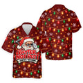 Better Not Putt Santa Christmas Golf Shirt, Funny Mens Golf Shirts, Mens Golf Apparel