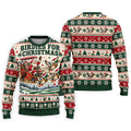 Birdies Santa Duck Sleigh Christmas Golf Shirt, Mens Golf Shirts, Mens Golf Apparel