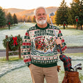 Birdies Santa Duck Sleigh Ugly Christmas Sweater, Golf Lover Gifts, Christmas Gifts