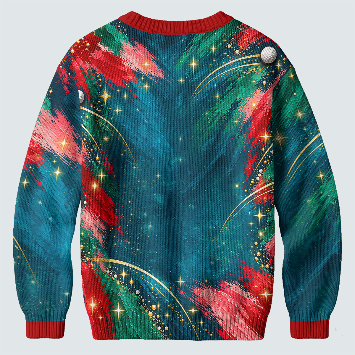 Santa Gift Golf Cart Ugly Christmas Sweater, Golf Lover Gifts, Christmas Party Outfit