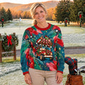 Santa Gift Golf Cart Ugly Christmas Sweater, Golf Lover Gifts, Christmas Party Outfit