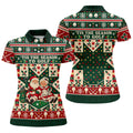 'Tis The Season To Golf Christmas Golf Shirt, Womens Golf Shirts, Ladies Golf Apparel