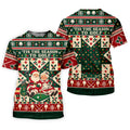 'Tis The Season To Golf Christmas Golf Shirt, Womens Golf Shirts, Ladies Golf Apparel