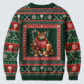 Festive As Fore Cat Beer Ugly Christmas Sweater, Funny Xmas Gift, Christmas Golf Gift