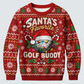 Santa's Favorite Buddy Ugly Christmas Sweater, Holiday Party Sweater, Funny Xmas Gift
