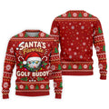 Santa's Favorite Buddy Christmas Golf Shirt, Mens Golf Clothing, Mens Golf Shirts