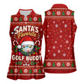 Santa's Favorite Buddy Christmas Golf Shirt, Ladies Golf Apparel, Womens Golf Apparel