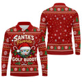 Santa's Favorite Buddy Christmas Golf Shirt, Mens Golf Clothing, Mens Golf Shirts