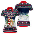 O Come All Ye Golfers Christmas Golf Shirt, Ladies Golf Shirts, Womens Golf Clothing