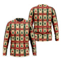 Tree Patchwork Plaid Christmas Golf Shirt, Golf Shirts For Men, Mens Golf Apparel