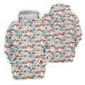 North Pole Village Map Christmas Golf Shirt, Golf Polo For Men, Mens Golf Apparel
