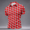 Dead Inside But Jolly AF Christmas Golf Shirt, Golf Shirts For Men, Mens Golf Polo